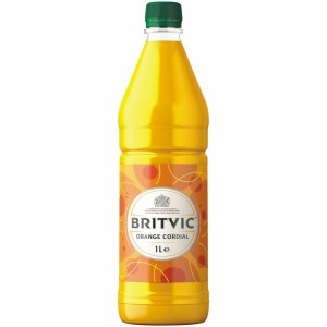 Britvic Orange Cordial 12 x 1 Litre