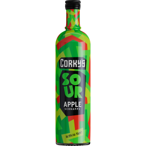 Corky's Sour Apple Schnapps 70cl