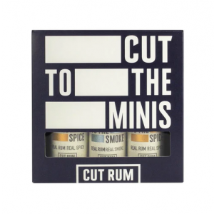 CUT Rum Smoked & Spiced Gift Pack 3 x 5cl