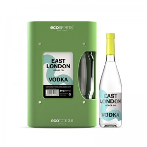 East London Liquor Co. Vodka ecoSPIRITS ecoTOTE 4.5L