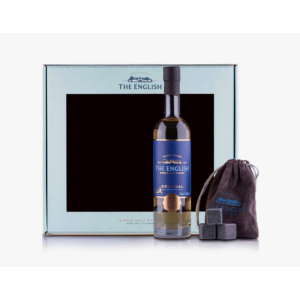 The English Giftpack Original 20cl + Whisky Stones