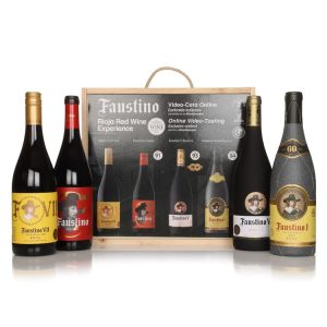 Faustino Rioja Red Wine Experience Gift Pack 300cl - 4 Bottle Gift Set