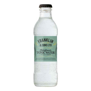 Franklin and Son's Elderflower and Cucumber Tonic 24 x 200ml