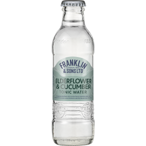 Franklin and Son's Elderflower and Cucumber Tonic 24 x 200ml
