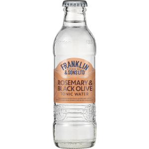 Franklin and Son's Rosemary with Black Olive Tonic 24 x 200ml