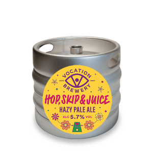 Vocation Hop, Skip & Juice Hazy Pale Ale 30L Keg