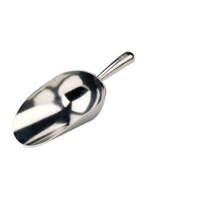 Ice Scoop Aluminium medium 22 x 8.5cm