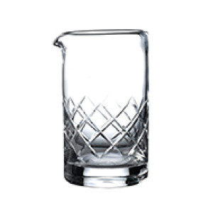 Japanese Cut Crystal Mixing Glass