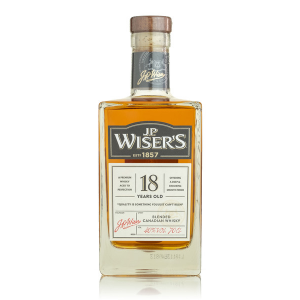 J.P. Wiser's 18 Year Old Candaian Whisky 70cl