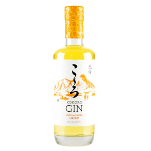 Kokoro Gin Liqueur Yuzu and Ginger 20cl