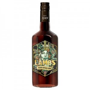 Lambs Black Spiced Rum 70cl