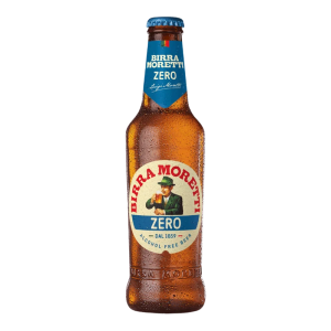 Birra Moretti Zero Premium Italian Alcohol Free Lager 24 x 330ml