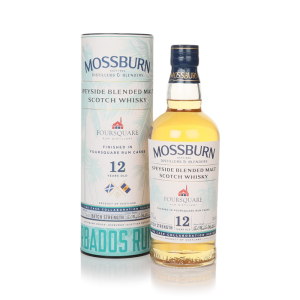 Mossburn 12Yo Blended Speyside Malt Foursquare Rum Finish Whisky 70Cl