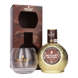 Mozart Chocolate Cream Glass Gift Pack 50Cl