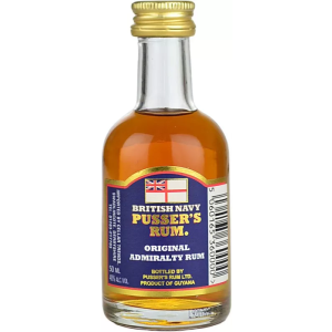 Pusser’s British Navy Rum Blue Label Miniature 5cl