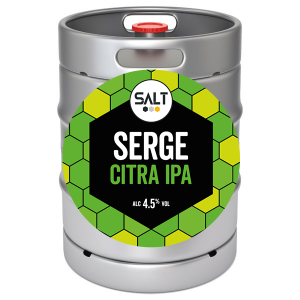 Salt, Serge Citra hazy Session IPA 30L Keg