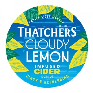 Thatchers Cloudy Lemon Cider Fusion Cartridges 4x275ml