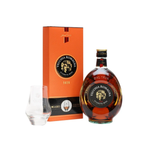 Vecchia Romagna Etichetta Nera Gift Set With Glass