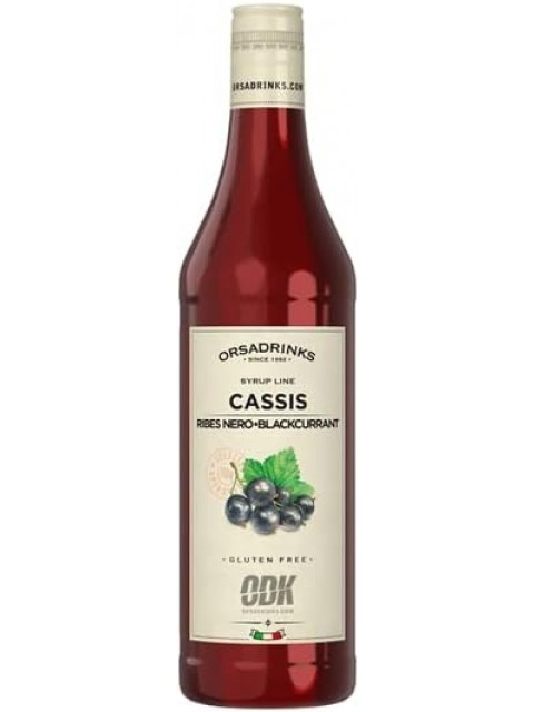 ODK Syrup Blackcurrant (Cassis) 75cl