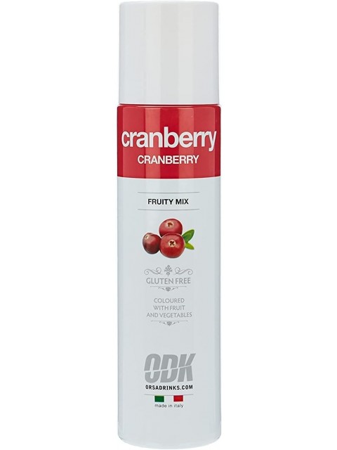 ODK Fruity Mix Cranberry Syrup 75cl