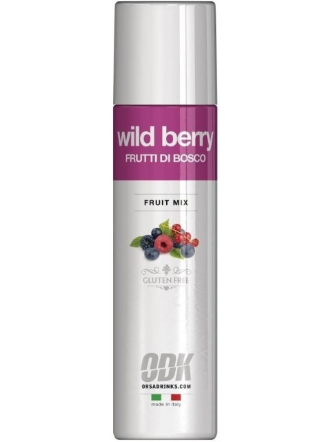ODK Fruity Mix Wildberry Syrup 75cl