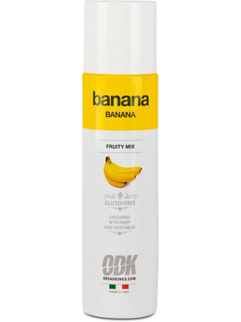 ODK Fruity Mix Banana Syrup 75cl