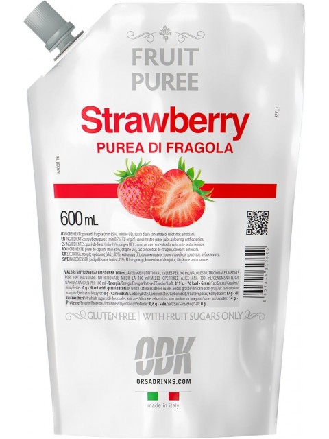 ODK Fruit Purée Strawberry 60cl