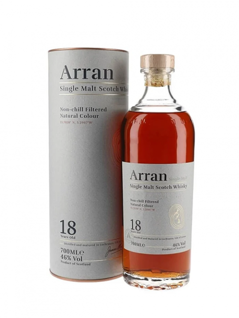 Arran 18 Year Old Whisky 70cl