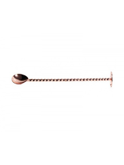 Bar Spoon Twisted (copper plated) 27cm