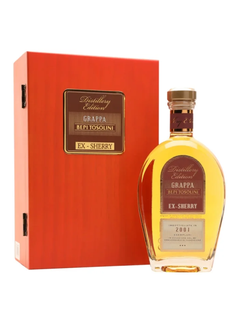 Tosolini Grappa Barrique Oloroso Sherry Cask 70Cl