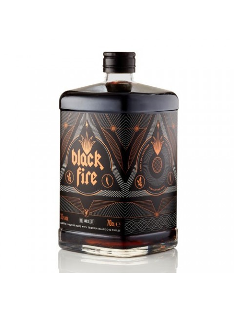 Black Fire Coffee Tequila liqueur 70cl