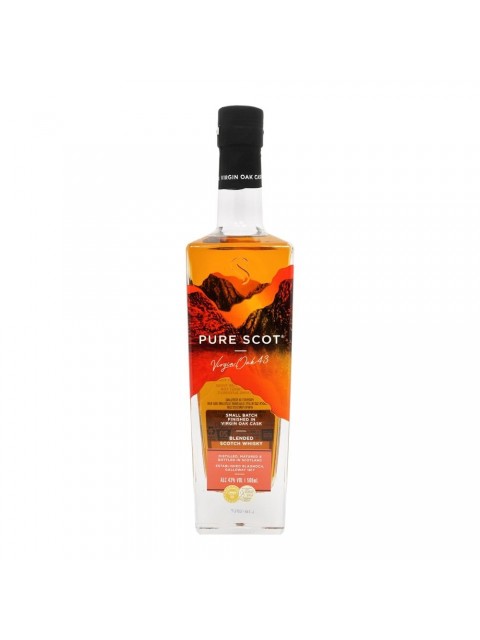 Pure Scot Virgin Oak Blended Whisky 70cl