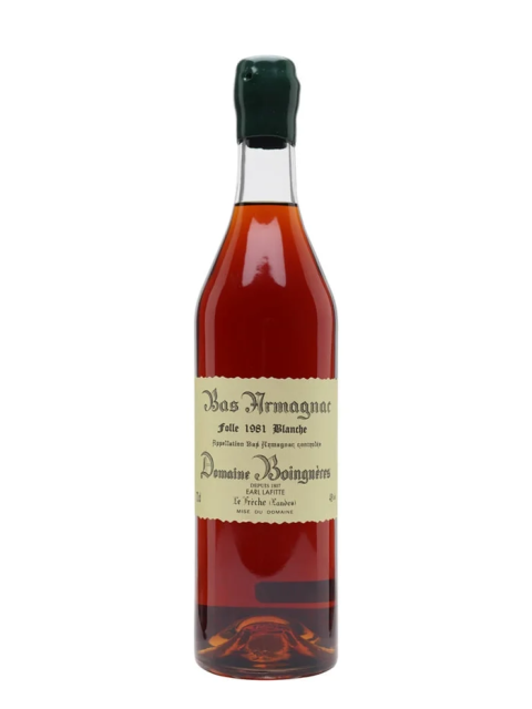 Boingneres Armagnac 1981 Folle Blanche 70Cl