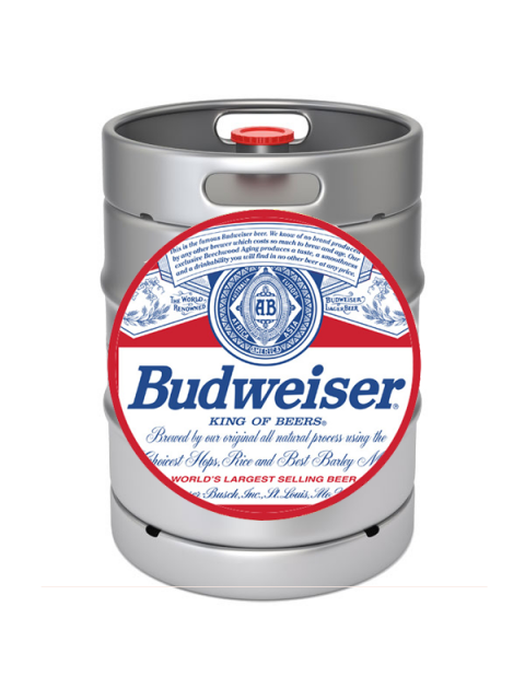 Budweiser 50L Keg