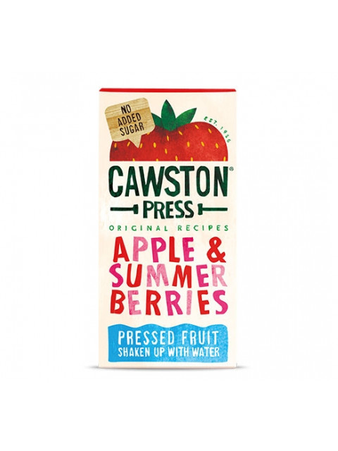 Cawston Press Apple & Summer Berries 18 x 200ml