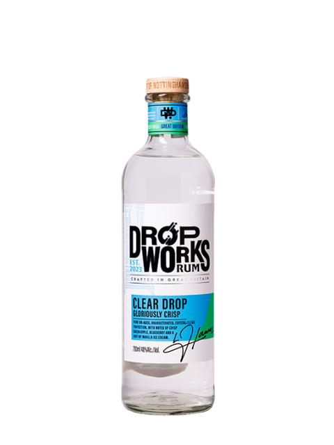 DropWorks Clear Drop Rum 70cl
