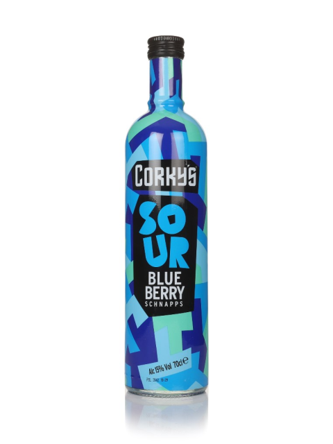 Corky's Blueberry Schnapps 70cl
