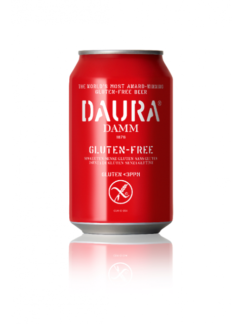 Damm Daura Gluten Free Beer 24x330ml Cans