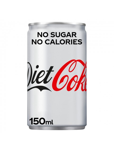 Diet Coca Cola Coke Cans 24 x 150ml