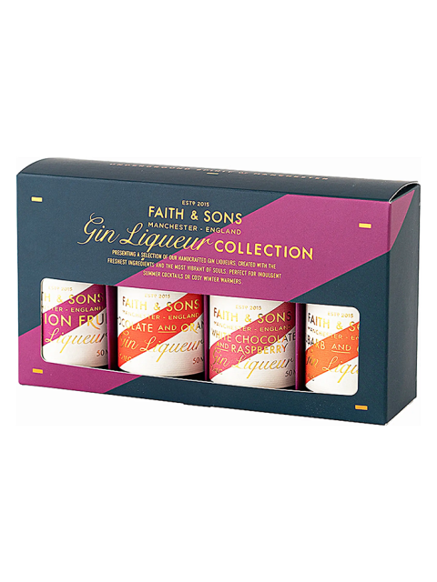 Faith and Sons Gin Liqueur Gift Set #3 (4x50ml)