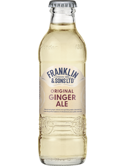 Franklin and Son's Ginger Ale 24 x 200ml