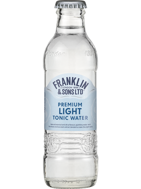 Franklin and Sons Light Tonic Water 24 x 200ml