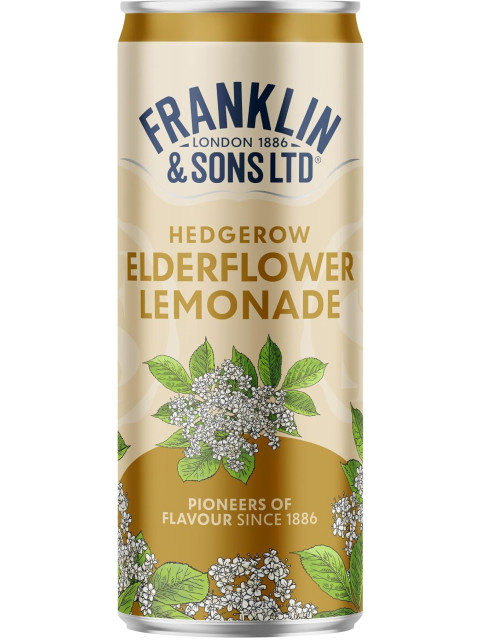 Franklin & Sons Elderflower Lemonade 12 x 250ml