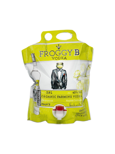 Froggy B Vodka -  2.8L Refill Pouches