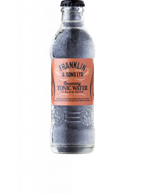 Franklin & Son's Rosemary with Black Olive Tonic 24x200ml