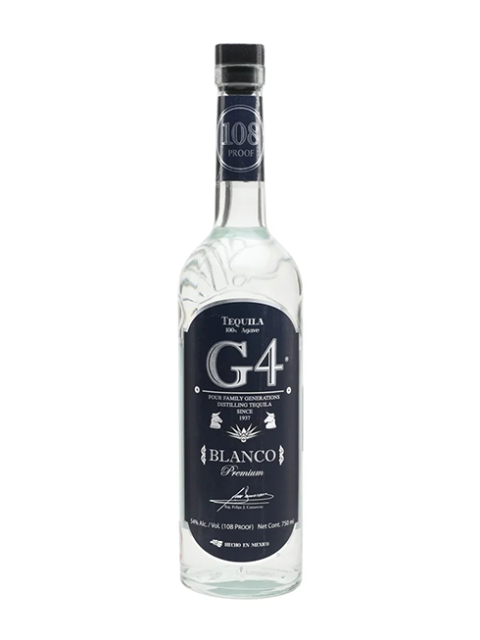 G4 108 Blanco Tequila 75cl