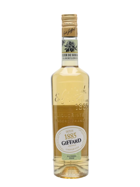 Giffard Alcohol Free Liqueur Elderflower 70cl