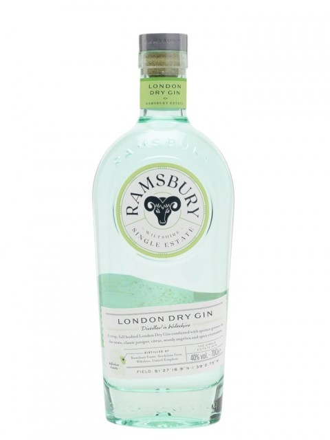 Ramsbury Single Estate Gin 70cl