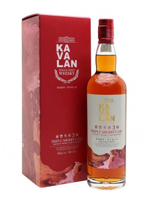 Kavalan Triple Sherry Cask Whisky 70cl