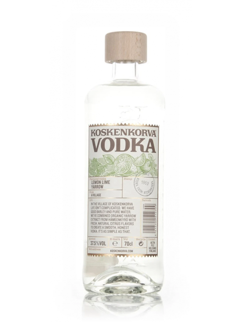 Koskenkorva Lemon Lime Yarrow Vodka 70cl